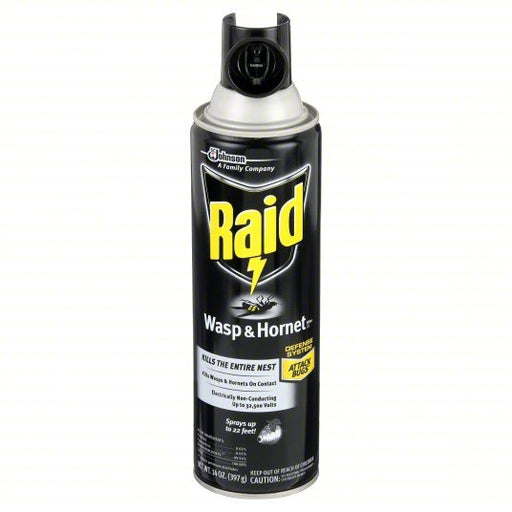 Raid 668006 Wasp and Hornet Killer For Use On Flying and Crawling Insects, Aerosol Spray Can, Outdoor Use - KVM Tools Inc.KV4HK60