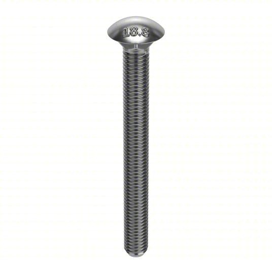 Foreverbolt FBCB1255P5 Carriage Bolt, Square Neck, 5-1/2" L, PK5 - KVM Tools Inc.KV53MG19