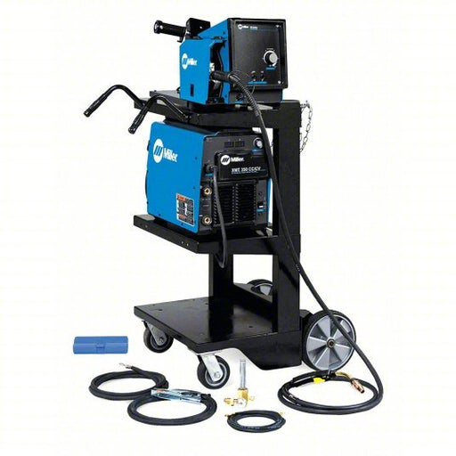 Miller 951786 Multiprocess Welder XMT 350 CC/CV, DC, MIG Pack w/20 Series Wire Feeder - KVM Tools Inc.KV55XC18