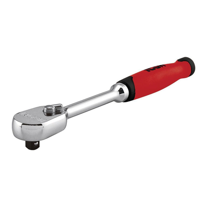 Icon 56187 1/4 in. Drive Professional Low-Profile Ratchet with Comfort Grip - KVM Tools Inc.KVHF56187