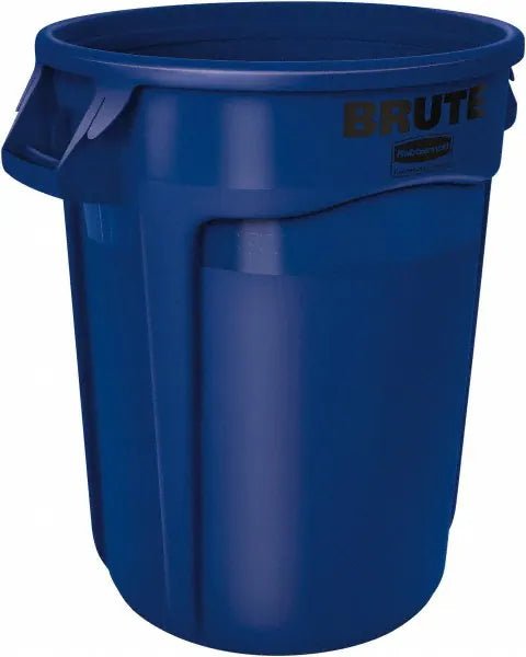 Rubbermaid FG262000BLUE 20 Gal Polyethylene Round Trash Can, Blue - KVM Tools Inc.KV35ZU63