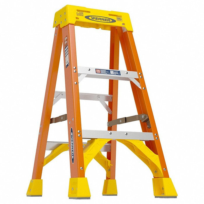 Werner 6203 3 ft Fiberglass Stepladder - KVM Tools Inc.KV41D245