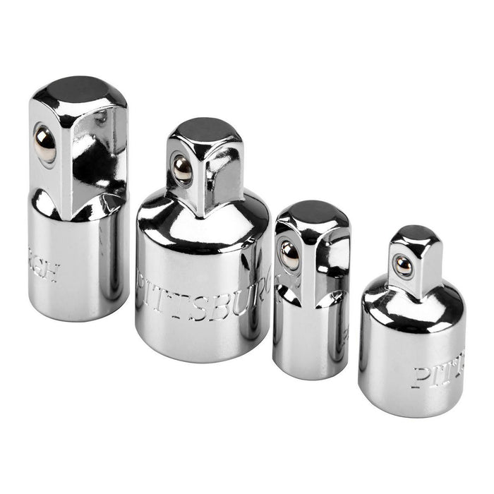 Pittsburgh 62851 High Visibility Socket Adapter Set, 4-Piece - KVM Tools Inc.KVHF62851