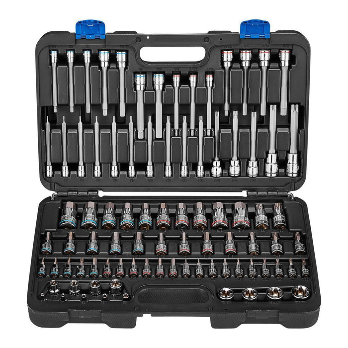Quinn 70347 Master Bit Socket Set, 87-Piece - KVM Tools Inc.KVHF70347