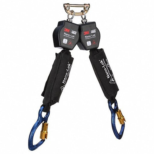 3M 3100569 Self - Retracting Lifeline Steel Quick - Connect Anchor, Harness Aluminum Carabiner, 2 legs - KVM Tools Inc.KV812P82