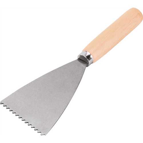 Roberts 10033 3/16 in. x 5/32 in. V-Notch Cove Base Adhesive Spreader - KVM Tools Inc.KV10033