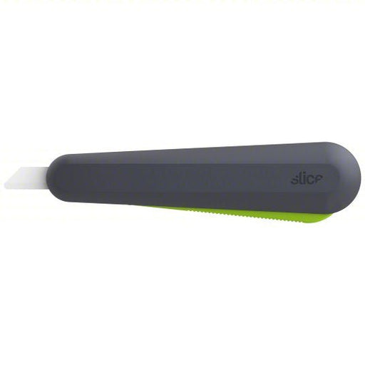 Slice 10563 Utility Knife 6 1/2 in Overall Lg, Plain, 2 1/4 in Overall Wd, Nylon, Black/Green - KVM Tools Inc.KV794J72