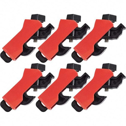 Brady 149515 Miniature Circuit Lockout 1 Padlock Max, 1.3" High, 0.5" Wide PK6 - KVM Tools Inc.KV10596393