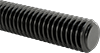 McMaster 94166A130 Black-Oxide High-Strength Steel Hex Nut, Class 10, M6 x 1 mm Thread Size, Pack of 50