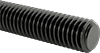 McMaster 94166A140 Black-Oxide High-Strength Steel Hex Nut, Class 10, M8 x 1.25 mm Thread Size, Pack of 25