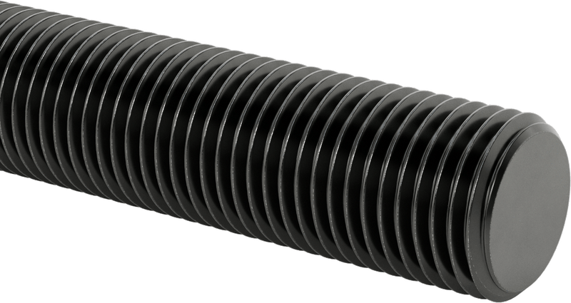 McMaster 1078N26 Class 10.9 High-Strength Steel Threaded Rod, M48 × 5 mm Thread Size, 1 m Long