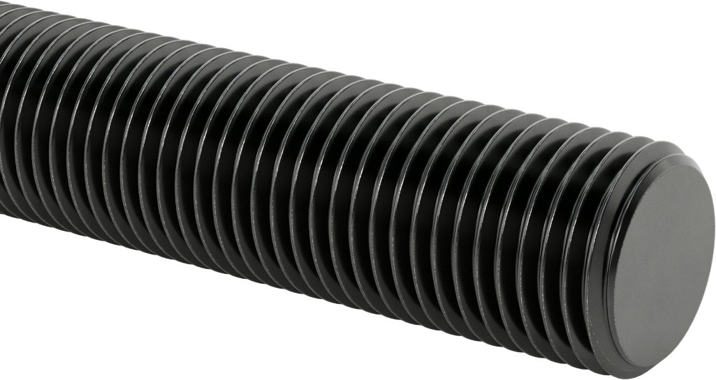 McMaster 1078N26 Class 10.9 High-Strength Steel Threaded Rod, M48 × 5 mm Thread Size, 1 m Long
