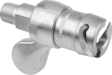 Mcmaster 1091K16 Grease - Dispensing Tip for Pin - Style Grease Fittings, 2 - 1/8" Long, NPTF Thread - KVM Tools Inc.KV1091K16