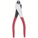 Klein D228 - 7 High Leverage Diagonal Cutting Plier Std, Straight, Oval, 7/8 in Jaw Lg, 1 1/4 in Jaw Wd, 6 - 8 in - KVM Tools Inc.KV10A990