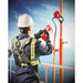 MSA 475358 Hard Hat White, No Graphics, Ratchet (4-Point), Polyethylene, Side-Slots - KVM Tools Inc.KV4LN95