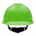 MSA 815565 Hi-Visibility Green, No Graphics, Ratchet (4-Point), Polyethylene, Side-Slots, MSA, V-Gard - KVM Tools Inc.KV10D940