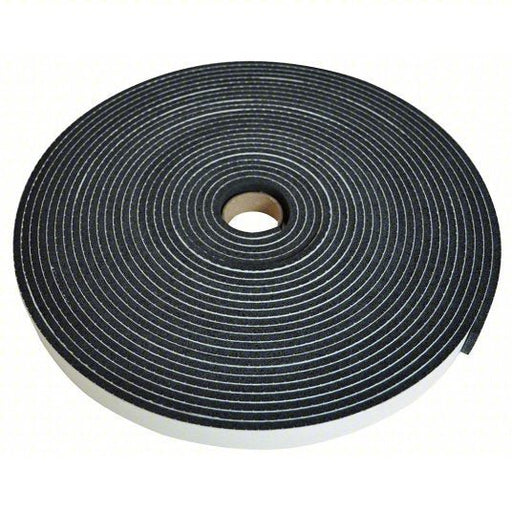 KVM Tools KV10L935 Foam Tape Continuous Roll, Black, 1 in x 16 11/16 yd, 1/8 in Tape Thick, 1 Pack Qty, Rubber Foam - KVM Tools Inc.KV10L935