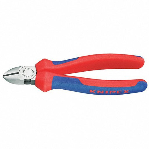 Knipex 70 02 140 Diagonal Cutting Plier Std, Straight, 3/4 in Jaw Lg, 5/8 in Jaw Wd, 5 1/2 in Overall Lg - KVM Tools Inc.KV10T982