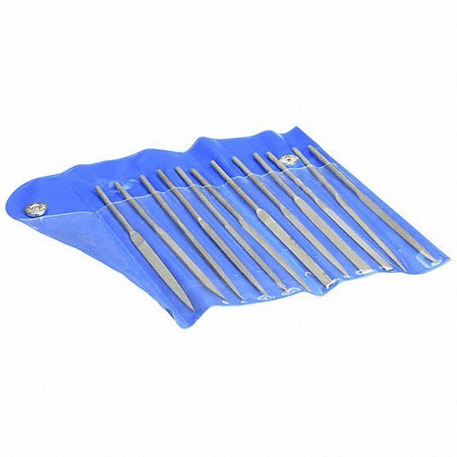 KVM Tools KV10Z658 Needle File Set Barrette/Crossing/Half Round/Knife/Rectangular/Round/Slitting/Square/Triangular - KVM Tools Inc.KV10Z658