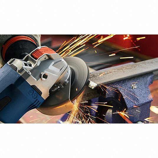 Bosch GWX18V - 13PN Angle Grinder 5 in_6 in Wheel Dia, Brushless Motor, 18V DC, Std Head, Barrel Grip Grip, Tool Only - KVM Tools Inc.KV820FV9
