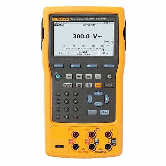 Fluke-754 Multifunction Calibrator Documenting Process, HART, 0 mA – 22 mA, 1 V – 15 V, NIST