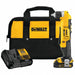 DEWALT DCD740C1 Drill Kit, 1 Battery, 1 Charger, 1 Battery, 1 Charger, 3/8 in Chuck Size, Keyless, Brushed, Compact