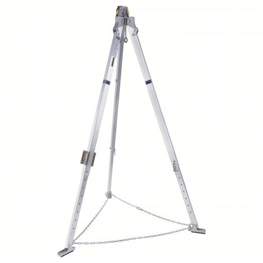 3M DBI - Sala 8000140 Confined Space Aluminum Tripod 5 ft to 7 ft Ht, 47 lb Wt Capacity - KVM Tools Inc.KV820LL6