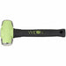 Wilton 20412 Steel Engineering Hammer Steel Handle, 4 lb Head Wt, 1 3/4 in Dia, 12 in Overall Lg, Round Shape - KVM Tools Inc.KV12A537