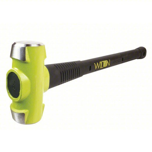 Wilton 21030 Standard Sledge Hammer Steel Handle, 10 lb Head Wt, 2 1/4 in Dia, 32 in Overall Lg - KVM Tools Inc.KV12A545