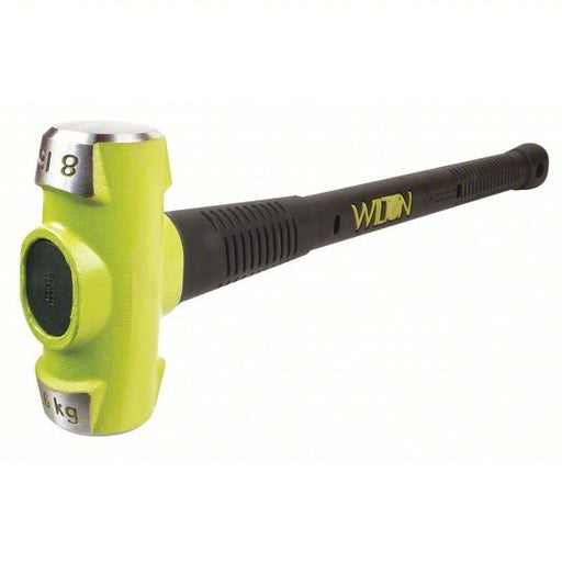 Wilton 20830 Standard Sledge Hammer, Steel Handle, 8 lb Head Wt, 2 1/8 in Dia, 30 in Overall Lg - KVM Tools Inc.KV12A542