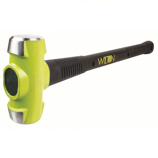 Wilton 21236 Standard Sledge Hammer Steel, Steel Handle, 12 lb Head Wt, 2 1/4 in Dia, 38 in Overall Lg, Steel - KVM Tools Inc.KV12A549