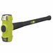 Wilton 21430 Standard Sledge Hammer, Steel Handle, 14 lb Head Wt, 3 in Dia, 32 in Overall Lg, Round Shape - KVM Tools Inc.KV12A550