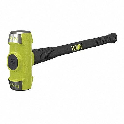 Wilton 21036 Standard Sledge Hammer Steel Handle, 10 lb Head Wt, 2 1/4 in Dia, 38 in Overall Lg - KVM Tools Inc.KV12A546