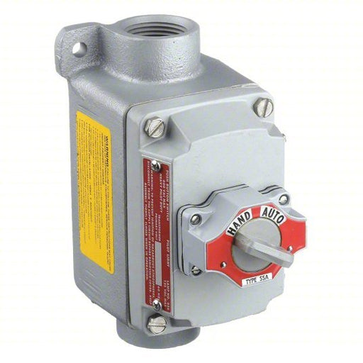 Appleton EFDCB110-12 Selector Switch Control Station Maintained / Maintained, 1 Operators, Hand/Auto - KVM Tools Inc.KV12F426