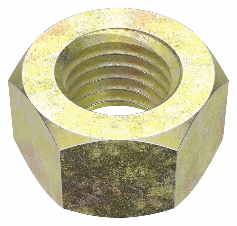 Approved Vendor U04122.075.0001 Hex Nut, 3/4"-10, Steel Grade 8, Zinc Yellow, 20 PK