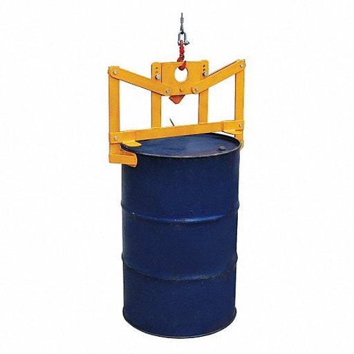 KVM Tools KV12R539 Drum Lifter 2 Grip Points, For 55 gal Drum Capacity, Metal, 1,000 lb Wt Capacity, Rim - KVM Tools Inc.KV12R539