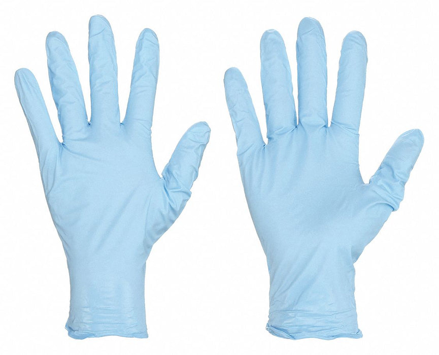 Showa 9905PFL Disposable Gloves, Chemical-Resistant/Food-Grade/Gen Purpose, L ( 9 ), 6 mil, Nitrile, 50 PK
