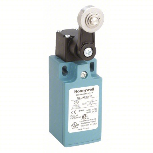 Honeywell GLLA01A1B General Purpose Limit Switch 1NC/1NO, 10A @ 300V, 10A @ 250V, CCW/CW - KVM Tools Inc.KV12U916