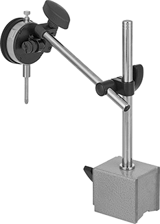 Mitutoyo 64PKA079B Dial Indicator & Mag Base Set 0.05 in Range, Continuous Reading, 0 - 10 Dial Reading, AGD 2 - KVM Tools Inc.KV5C709