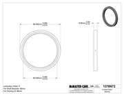McMaster 1378N72 Crossed-Roller Bearing, Thin-Profile, Sealed, for 80 mm Shaft Diameter