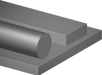 McMaster 4638K119 Low-Pressure Pipe Fitting, Galvanized Iron, Straight Connector, 2 NPT Female