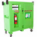 Knaack 139 - SK - 01 - KL Jobsite Cabinet 60 in W x 30 in D x 60 in H, 59.4 cu ft, Proprietary Recessed Padlock, Green - KVM Tools Inc.KV860JV2