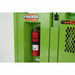 Knaack 139 - SK - 01 - KL Jobsite Cabinet 60 in W x 30 in D x 60 in H, 59.4 cu ft, Proprietary Recessed Padlock, Green - KVM Tools Inc.KV860JV2
