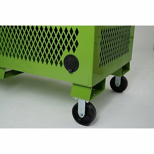 Knaack 139 - SK - 01 - KL Jobsite Cabinet 60 in W x 30 in D x 60 in H, 59.4 cu ft, Proprietary Recessed Padlock, Green - KVM Tools Inc.KV860JV2