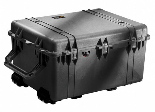 Pelican 1630NF Protective Case, 21 in x 27 3/4 in x 15 1/2 in Inside, No Foam, Black, Mobile, 31 lb Wt
