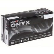 Microflex N643 Disposable Gloves Medical - Grade, L (9), 4 mil, Powder - Free, Nitrile, Grain, Fingertips - KVM Tools Inc.KV2VLZ8