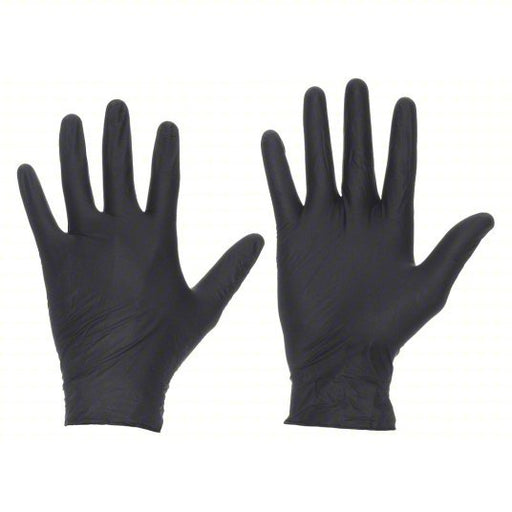 Microflex N643 Disposable Gloves Medical - Grade, L (9), 4 mil, Powder - Free, Nitrile, Grain, Fingertips - KVM Tools Inc.KV2VLZ8