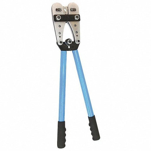 KVM Tools KV13H893 Crimper Compression Lugs/Compression Splices, 24 7/8 in Overall Lg, Manual, Rubber - KVM Tools Inc.KV13H893