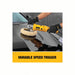 DeWalt DWP849 Corded Polisher Random Orbital, 7 in Backing Pad, 7 to 9 in Compatible, Threaded Shank, 0 - KVM Tools Inc.KV13J066