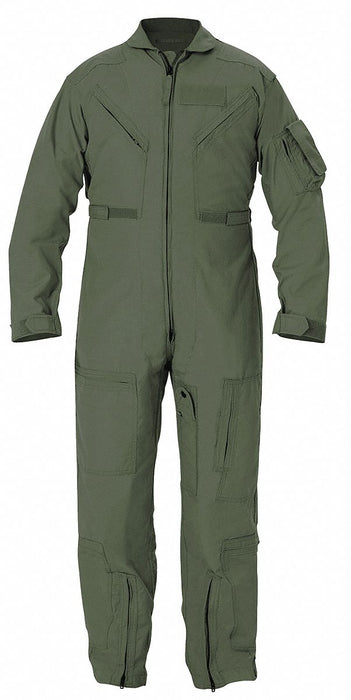 Propper F51154638844R Flight Suit, Nomex, 4.5 oz, 44 Regular, Freedom Green